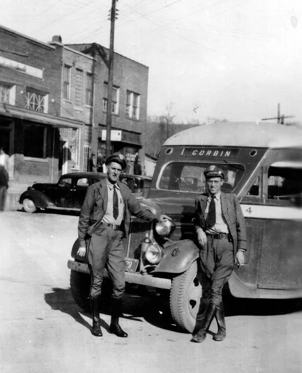 Black Brothers Bus Line - Claire Burchell's Store 03-21-1939