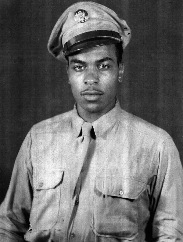 Garnett Clark served WWII